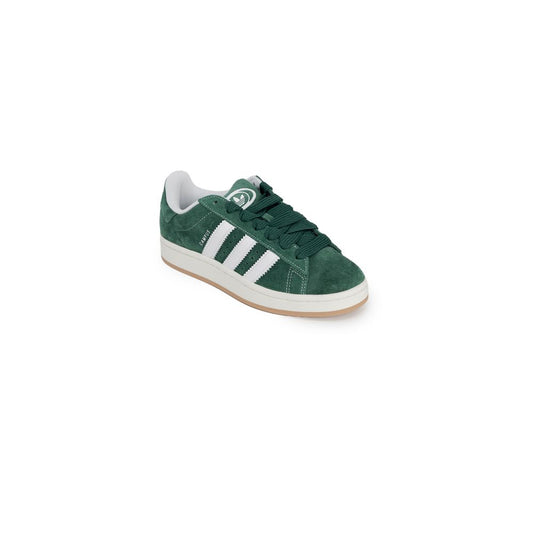 Green Suede Leather Sneaker