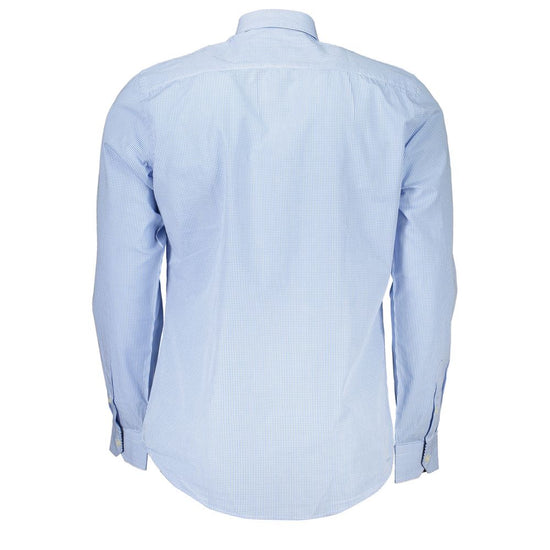 Elegant Light Blue Narrow Fit Shirt