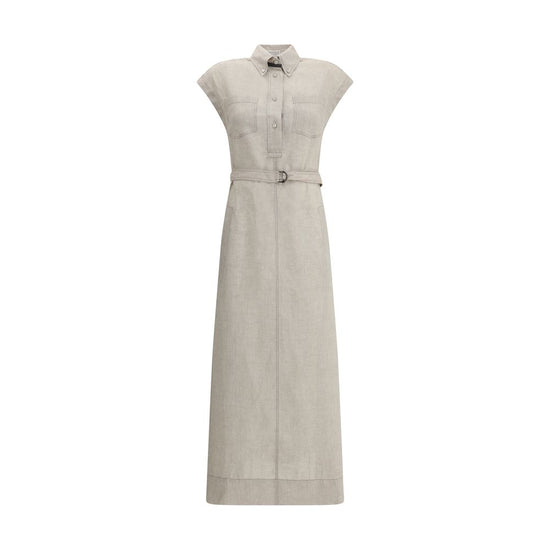 Long linen Dress