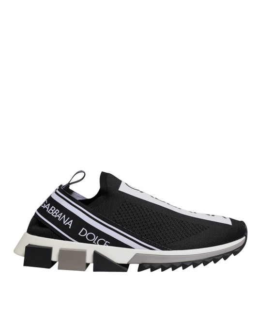 Black White Slip On Sorrento Sneakers Shoes