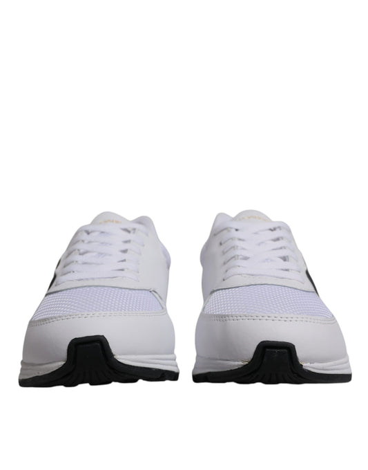 White Logo Casual Low Top Men Sneakers Shoes