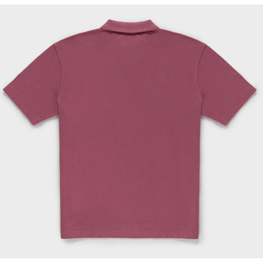 Pink Cotton Polo Shirt