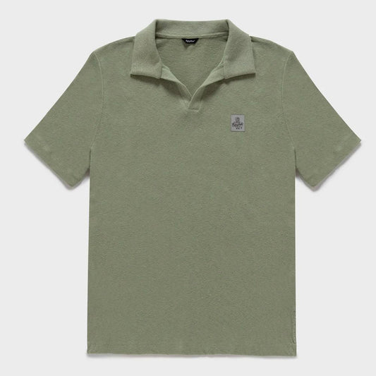 Green Cotton Polo Shirt