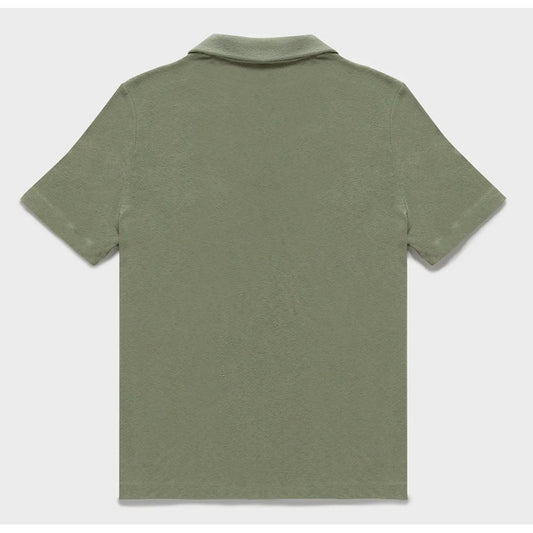 Green Cotton Polo Shirt