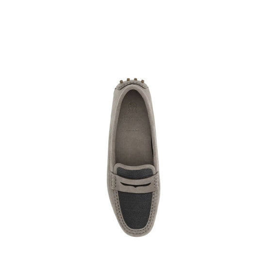 Suede Leather Loafers