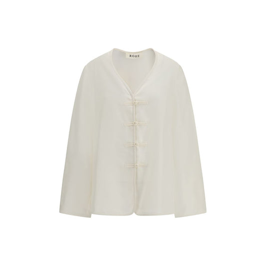 Mandarin Silk Shirt