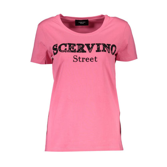 Pink Cotton Tops & T-Shirt