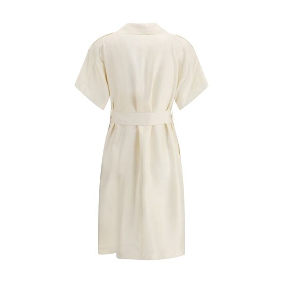 Belted Trench Dress
