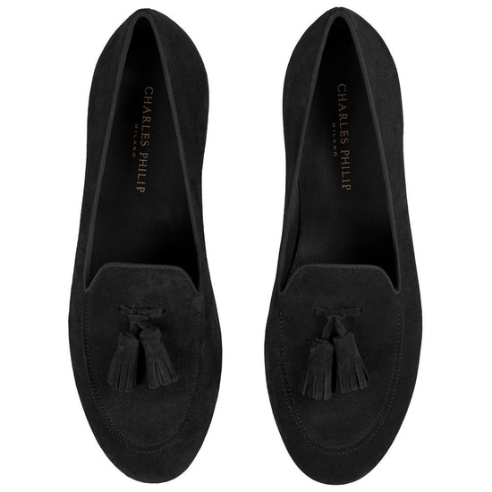 Black Calfskin Loafer