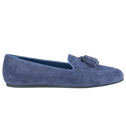 Blue Calfskin Loafer