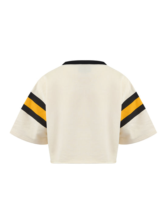 White Cotton Hooded T-shirt