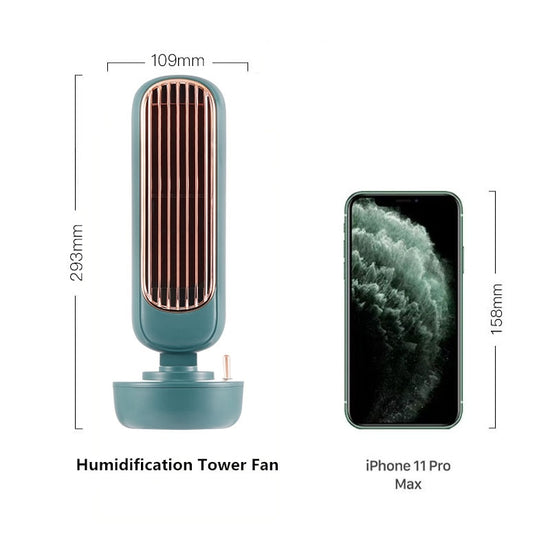 2020 New Mini Portable Air Conditioner Multi-function Humidifier Purifier USB Desktop Air Cooler Fan with Water Tank Home