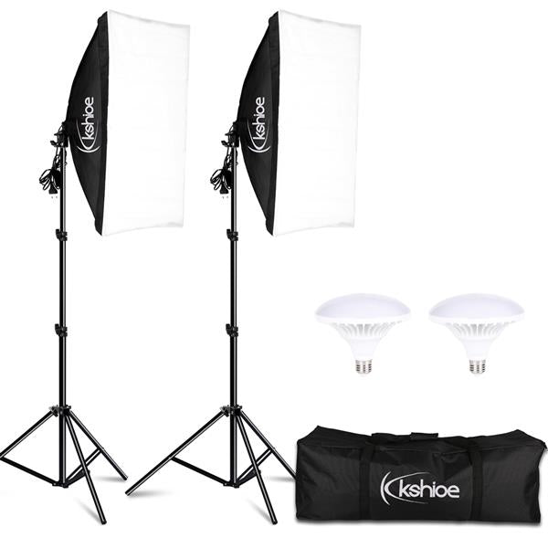 Softbox Lighting Kit Photo Equipment Studio Softbox with E27 Socket